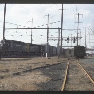 Conrail 6256 in Monmouth Junction NJ on 2/28/77