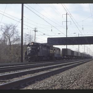 Conrail 3194 in Monmouth Junction NJ on 3/3/77