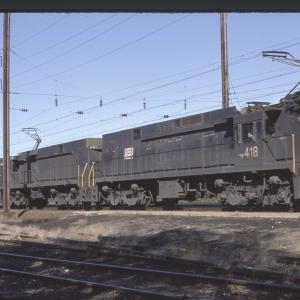 Conrail 4418 in Monmouth Junction NJ on 5/15/77