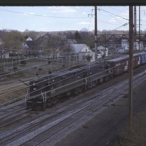 Conrail 4420 in Monmouth Junction NJ on 4/22/78