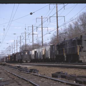 Conrail 4448 in Monmouth Junction NJ on 4/22/78