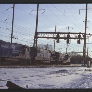 Conrail 1943 in Monmouth Junction NJ on 1/9/80