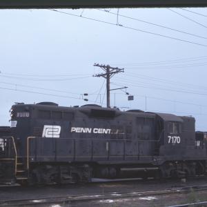 Conrail 7170 in Morrisville PA on 6/27/76