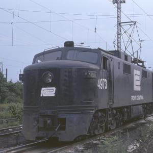 Conrail 4973 in Morrisville PA on 6/27/76