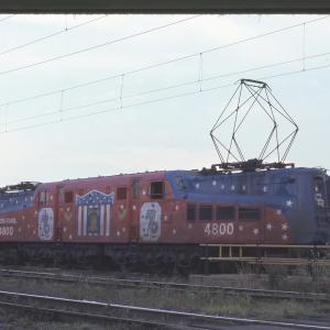 Conrail 4800 in Morrisville PA on 6/27/76
