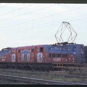 Conrail 4800 in Morrisville PA on 6/27/76