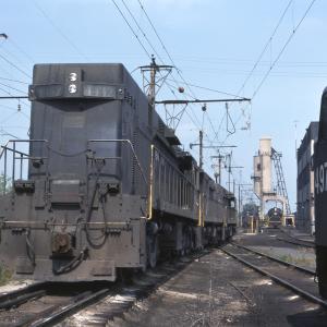 Conrail 4442 in Morrisville PA on 7/11/76
