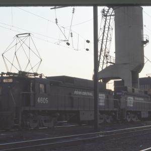 Conrail 4609 in Morrisville PA on 11/6/76