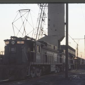 Conrail 4609 in Morrisville PA on 11/6/76