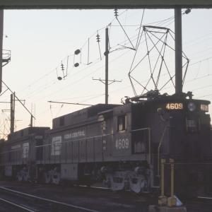 Conrail 4609 in Morrisville PA on 11/6/76
