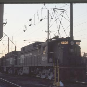 Conrail 4609 in Morrisville PA on 11/6/76