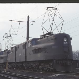 Conrail 4811 in Morrisville PA on 2/19/77