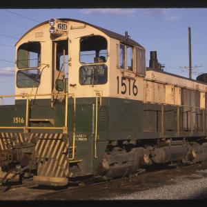 Conrail 1516 in Morrisville PA on 11/19/77