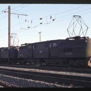 Conrail 4854 in Morrisville PA on 11/19/77