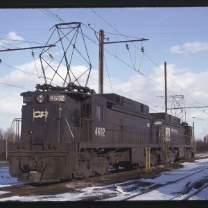 Conrail 4602 in Morrisville PA on 1/2/78