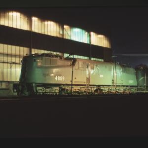 Conrail 4889 in Morrisville PA on 12/15/78