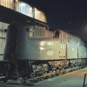Conrail 4889 in Morrisville PA on 12/15/78