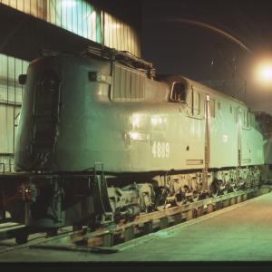 Conrail 4889 in Morrisville PA on 12/15/78
