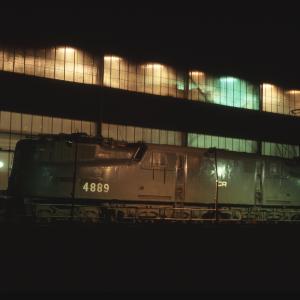 Conrail 4889 in Morrisville PA on 12/15/78