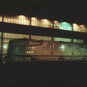 Conrail 4889 in Morrisville PA on 12/15/78