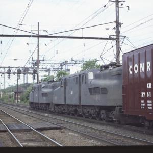 Conrail 4841 in Princeton Junction on 6/12/77