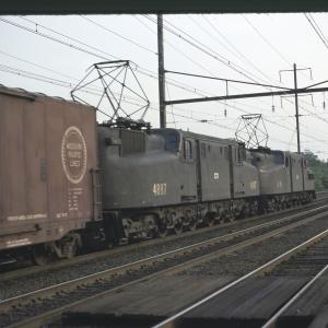 Conrail 4887 in Princeton Junction on 6/18/77