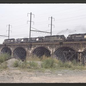 Conrail 8032 in Trenton NJ on 8/5/76