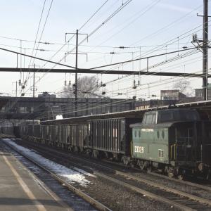 Conrail 23329 in Trenton NJ on 2/9/77