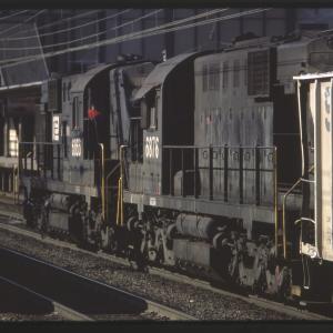 Conrail 6876 in Trenton NJ on 2/18/77