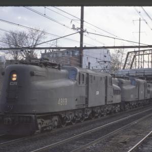Conrail 4869 in Trenton NJ on 3/5/77