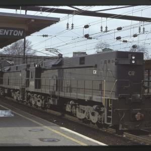 Conrail 4443 in Trenton NJ on 3/26/79