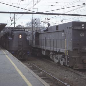 Conrail 4443 in Trenton NJ on 3/26/79