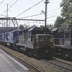Conrail 3640 in Trenton NJ on 7/8/79