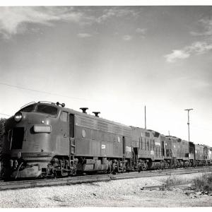 Photograph of F7 1788, GP9B 3815 and more diesels at Motor Yard in Cleveland OH. 7/24/77
