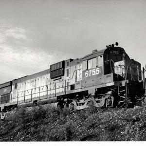 Photograph of C630 6755 Hudson OH. 7/23/77