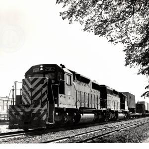Photograph of SD35 2502 and SD40 3062 at Hershey PA. 5/76