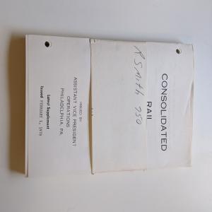 Conrail Freight Schedules, 1978-02-01