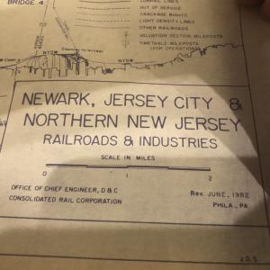 Newark, Jersey City & Northern New Jersey, June 1982