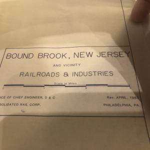 Bound Brook, New Jersey and Vicinity, April 1983