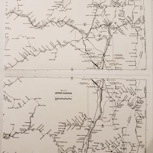 Hudson & Mohawk and Upper Hudson Map