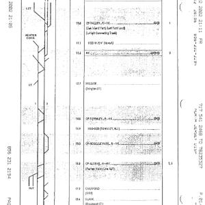 Lehigh Line Track Charts and Special Instructions
