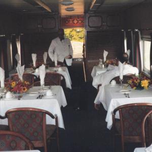 Conrail Theater Car 9 - Dining Area
