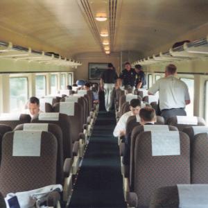 Conrail Coach 29 - Interior