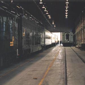Conrail OCS train in Special Equipment Shop - Miscellaneous Shop 2 - Juniata, PA