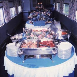 Conrail Dining Car 12 - Dining Room - Buffet Dinner