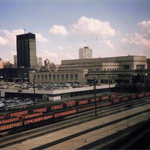 Amtrak 30th Street Yard and Station, taken from OCS train on High Line