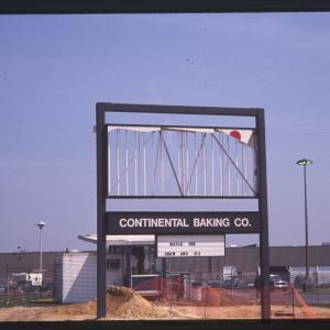 Continental Baking Sign