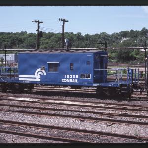 N9E Caboose 18355 in Rutherford, PA