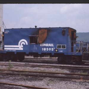N11E Caboose 18595 in Reading, PA