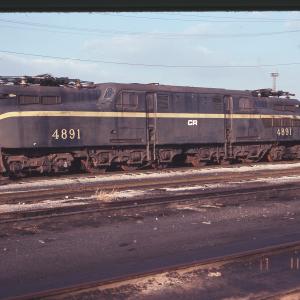 GG1 4891 in Rutherford, PA